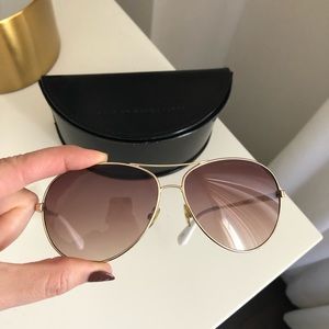 Marc by Marc Jacobs Aviators with cloth and case